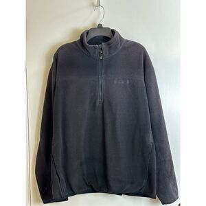 Timberland size 2XL black fleece 1/4 zip jacket